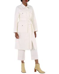 Burberry - Quilted Panel Car Coat - Lyst