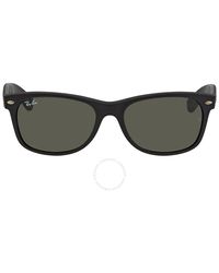 Ray-Ban - New Wayfarer Color Mix Classic G-15 Sunglasses Rb2132 646231 55 - Lyst