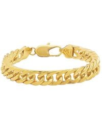 Robert Alton - Curb Chain Stainless Steel Bracelet - Lyst