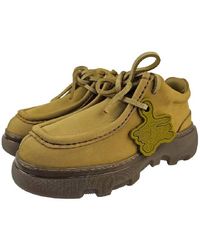 Burberry - Nubuck Creeper Shoes, Brand Size 38 Us - Lyst