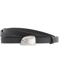 Burberry - Signature Shield Leather Belt - Lyst