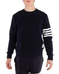 Thom Browne - 4-Bar Stripe Sleeve Sweatshirt - Lyst