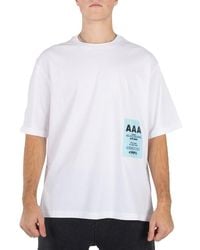Ambush - Pass Print Cotton Jersey T-Shirt - Lyst