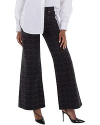 COACH - Signature Wide-Leg Denim Jeans, Size 2 - Lyst