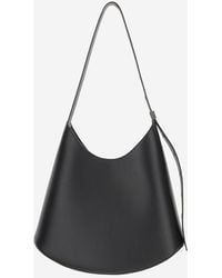Jil Sander - Eldorado Medium Leather Shoulder Bag - Lyst