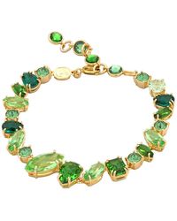 Swarovski - Gema Mixed Cuts Crystal Bracelet, Size Medium - Lyst