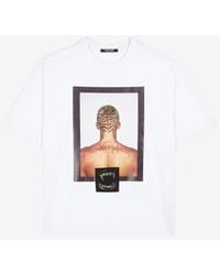 Roberto Cavalli - Graphic Print Cotton T-Shirt - Lyst