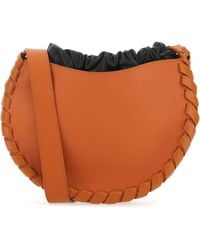 Chloé - Chlo Dark Leather Small Mate Crossbody Bag - Lyst