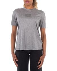 Burberry - Margot Ekd Logo-Patch T-Shirt - Lyst