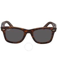 Ray-Ban - Original Wayfarer Dark Classic Sunglasses Rb2140 1292b1 50 - Lyst