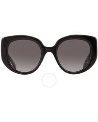 Loewe - Grey Gradient Butterfly Sunglasses Lw40100i 01b 49 - Lyst
