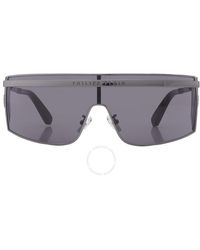 Philipp Plein - Grey Wrap Sunglasses Spp013m 0568 99 - Lyst