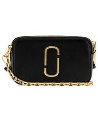 Marc Jacobs - Leather The Snapshot Crossbody Bag Blackmulti Borse A Tracolla - Lyst
