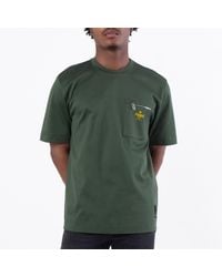 Fendi - Crewneck Cotton T-Shirt - Lyst