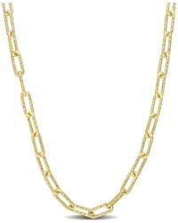 Amour - 3.5Mm Fancy Paperclip Chain Necklace - Lyst