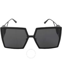 Dior - Grey Shaded Square Sunglasses - Lyst