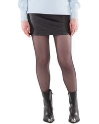 Calvin Klein - Faux Leather Skirt - Lyst