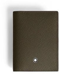 Montblanc - Sartorial 4Cc Leather Card Holder - Lyst