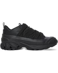 Burberry - Arthur Leather Lace-Detail Sneakers, Brand Size 43 (Us - Lyst