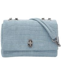 Marc Jacobs - The Suede Croc Slim Dual Convertible Shoulder Bag - Lyst