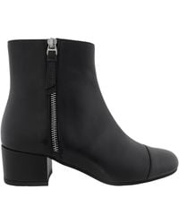 Bally - Gracyn Leather Ankle Boots, Brand Size 36 Us - Lyst