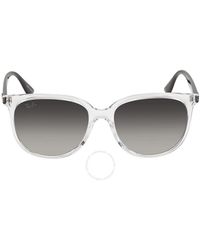 Ray-Ban - Gray Gradient Butterfly Sunglasses  647711 54 - Lyst