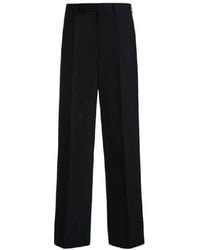 Bally - Wool-Blend Tailored Trousers, Brand Size 48 Waist - Lyst