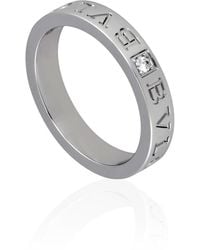 BVLGARI - 18K Diamond Ring, Brand (Us Size 6.25) - Lyst