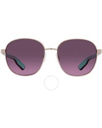 Costa Del Mar - Egret Rose Gradient Polarized Glass Round Sunglasses 6s4005 400515 55 - Lyst