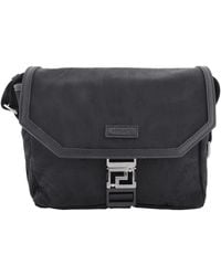 Versace - Neo Nylon Jacquard Messenger Bag - Lyst