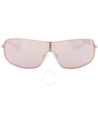 Michael Kors - Aix Rose Gold Mirrored Rectangular Sunglasses Mk1139 11084z 38 - Lyst