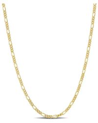 Amour - 2.2Mm Figaro Chain Necklace - Lyst