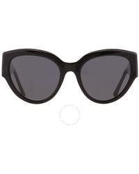 BVLGARI - Dark Grey Cat Eye Sunglasses Bv8258 552987 55 - Lyst