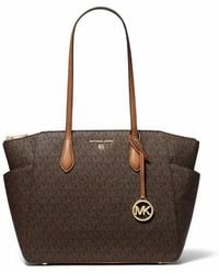 Michael Kors - Marilyn Medium Logo Tote Bag - Lyst