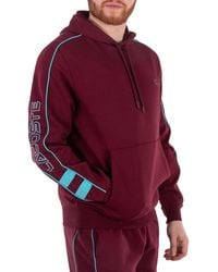 Lacoste - Contrast Details Cotton Hoodie, Brand Size 4 - Lyst