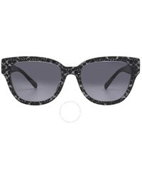 COACH - Grey Gradient Butterfly Sunglasses Hc8379u 55208g 54 - Lyst