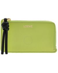 Loewe - Knot Coin Calfskin Cardholder - Lyst