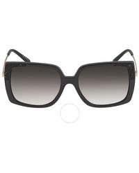 Michael Kors - Rochelle Dark Gray Gradient Square Sunglasses Mk2131 33328g 56 - Lyst
