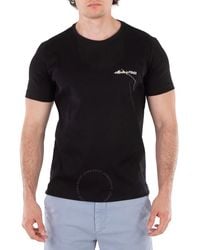 Fendi - Embroidered Logo Crew Neck T-Shirt - Lyst