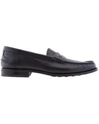 Bally - Leather Penny Loafers, Brand Size 9 Us - Lyst