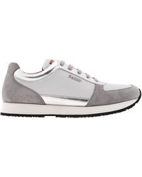 Bally - Athyna Calf Suede Low-Top Sneakers - Lyst