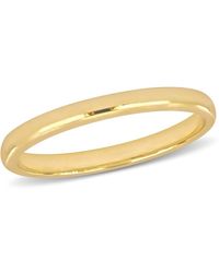 Amour - 2Mm Comfort Fit Wedding Band - Lyst