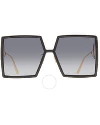 Dior - Gradient Grey Square Sunglasses - Lyst