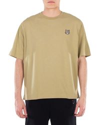 Maison Kitsuné - Fox Head Patch Oversized T-Shirt - Lyst