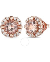 Le Vian - Ladies Peach Morganite Earrings Set - Lyst