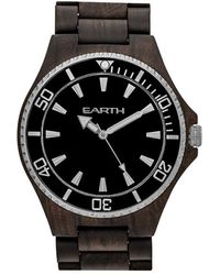 Earth Centurion Black Dial Unisex Watch