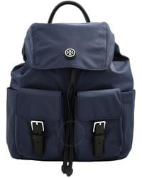 Tory Burch Tilda Zip Backpack in Green | Lyst Tory Burch Tilda Zip Backpack in Green | Lyst