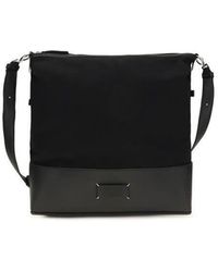 Maison Margiela - Black Calf Leather Bos Taurus Shoulder Bag - Lyst