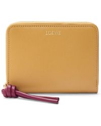 Loewe - Knot Compact Zip Around Wallet - Lyst