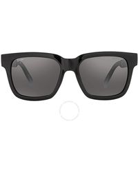 Maui Jim - Mongoose Neutral Grey Square Sunglasses - Lyst